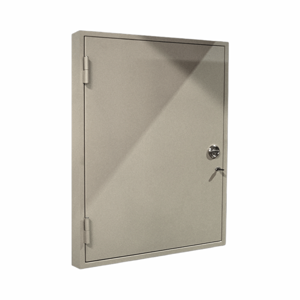 Alba Single Steel Shaft Door